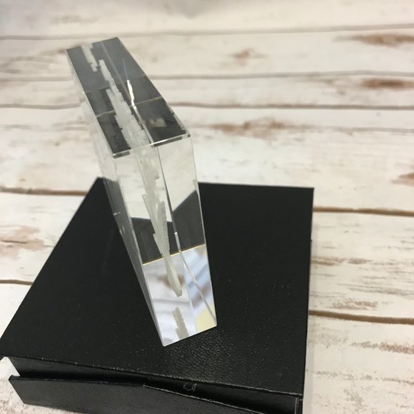 Inspirational Glass Etched Hummingbird with Psalm - Picture 5 of 7